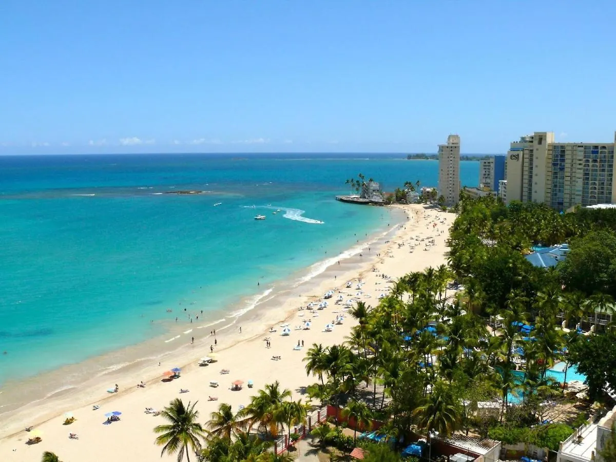 Ocean View Building + Pool, Next To Intercontinental Hotel . Best Location Isla Verde Beach San Juan 0*,  Puerto Rico
